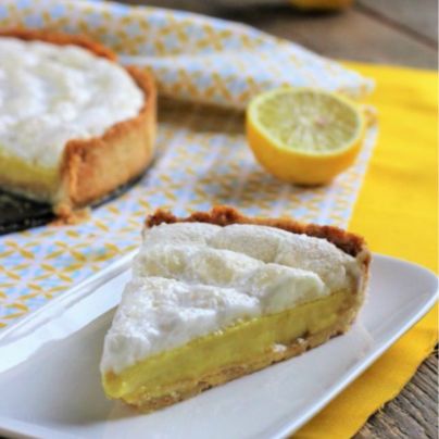 Recette tarte au citron meringuée vegan