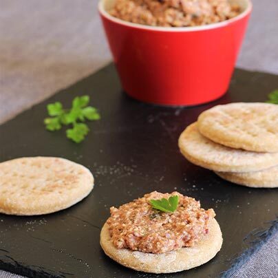 Recette tartinade de la mer vegan
