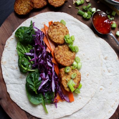 Recette wrap vegan