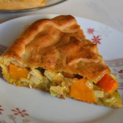 Recette tourte vegan