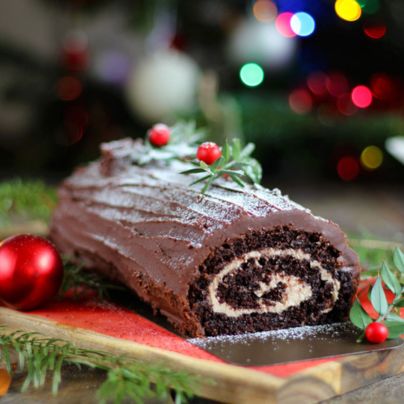 Recette b&ucirc;che chocolat ch&acirc;taigne