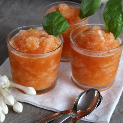 Recette granite au melon vegan