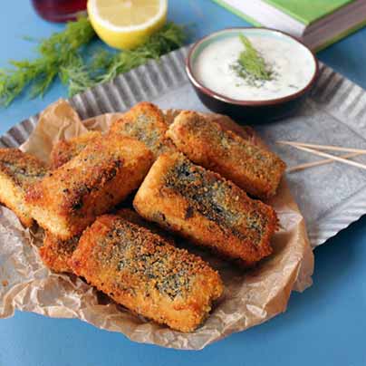 Recette batonnets poisson vegan