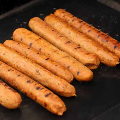 Saucisses de seitan